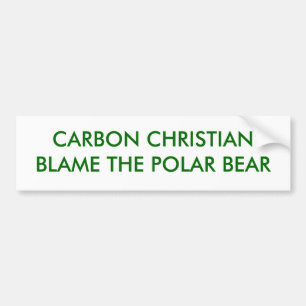 ADESIVO PARA CARRO CARBONO CHRISTIANBLAME O URSO POLAR