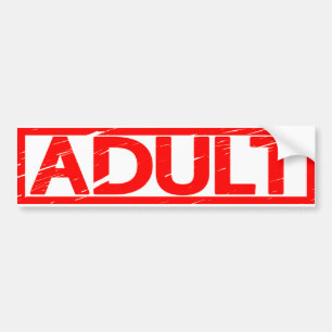 Adesivo Para Carro Carimbo Adulto
