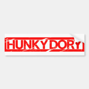 Adesivo Para Carro Carimbo Hunky Dory