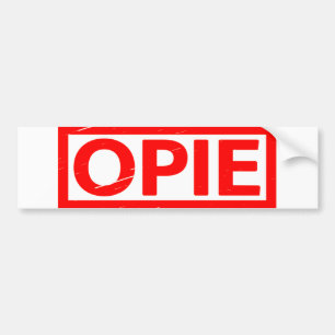 Adesivo Para Carro Carimbo Opie