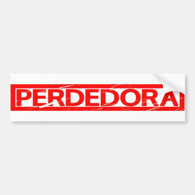Adesivo Para Carro Carimbo Perdedora (Frente)