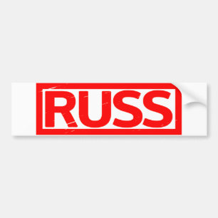 Adesivo Para Carro Carimbo Russ