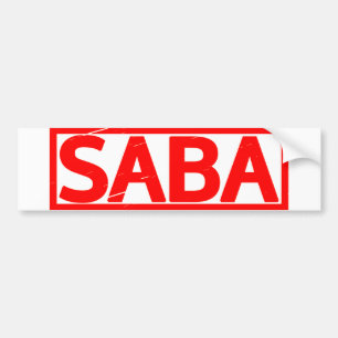 Adesivo Para Carro Carimbo Saba