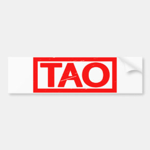 Adesivo Para Carro Carimbo Tao