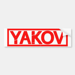 Adesivo Para Carro Carimbo Yakov