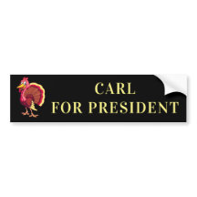 CARL PARA O PRESIDENTE KENOSHA TURKEY