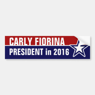 Adesivo Para Carro Carly Fiorina em 2016