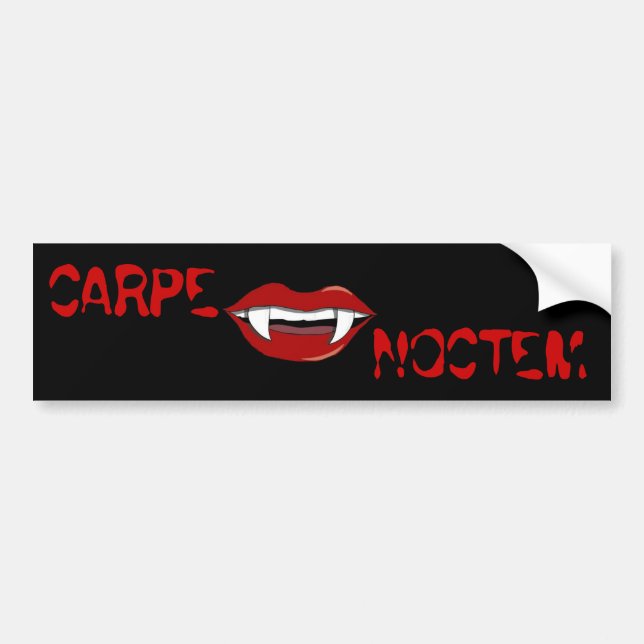 Adesivo Para Carro Carpe Noctem (Frente)