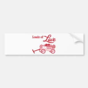 Adesivo Para Carro Carregamentos de Dia de os namorados de Amor
