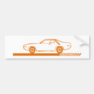 Adesivo Para Carro Carro 1971-72 da laranja do Roadrunner