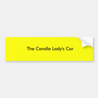 Adesivo Para Carro Carro da vela da senhora