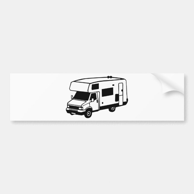 Adesivo Para Carro carro de acampamento (Frente)