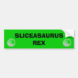 Adesivo Para Carro Carro de golfe de Sliceasaurus Rex