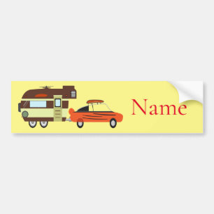 Adesivo Para Carro Carro vintage e Camper Thunder_Cove