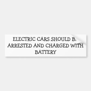 Adesivo Para Carro Carros elétricos prendidos carregados com a