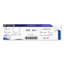 Cartão de embarque em bluntline (S1E1)