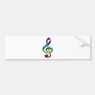 Adesivo Para Carro Cartões e etiquetas da música