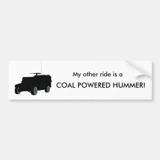 Adesivo Para Carro Carvão Powerd Hummer