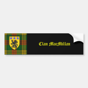 Adesivo Para Carro Casaco de Armas MacMillan Tartan