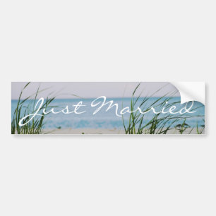 Adesivo Para Carro Casamento Beachy