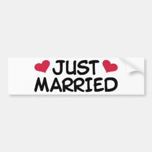 Adesivo Para Carro Casamento do recem casados