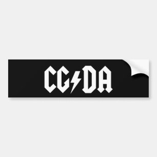 Adesivo Para Carro Caso/autocolante no vidro traseiro de CG/DA