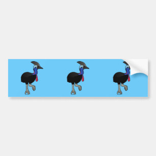 Adesivo Para Carro Cassowary do sul