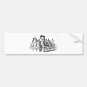 Adesivo Para Carro Castelo Medieval