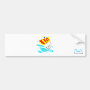 Adesivo Para Carro Catalunya nau rumb a ítaca. por OR Design.