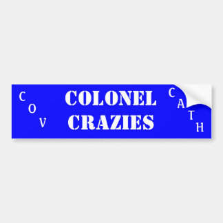 Adesivo Para Carro Catedral de Cov: Coronel Crazies