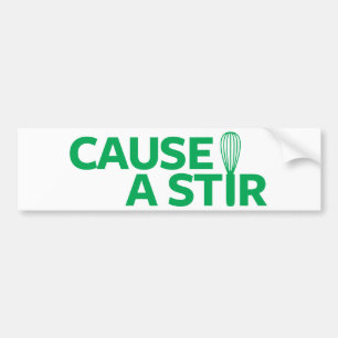 Adesivo Para Carro Cause um Stir