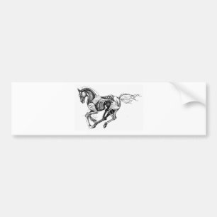 Adesivo Para Carro Cavalo de ferro