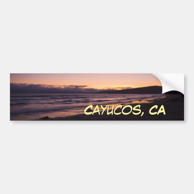 Adesivo Para Carro Cayucos, AC 2 (Frente)