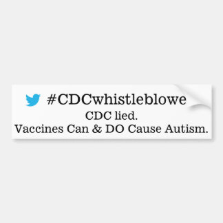 Adesivo Para Carro CDCwhistleblower