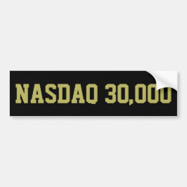 Adesivo Para Carro Celebração do NASDAQ 30000 no Mercado de Ações