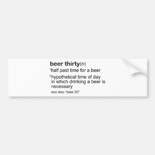 Adesivo Para Carro Cerveja trinta