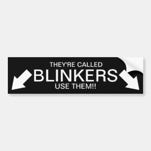 Adesivo Para Carro Chamam-se BLINKERS!!