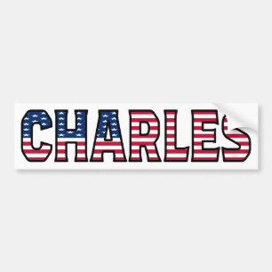 Adesivo Para Carro Charles Name Vorname USA Aufkleber Sticker Auto