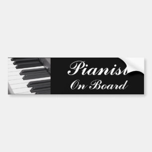 Adesivo Para Carro Chaves de teclado do piano ou do órgão