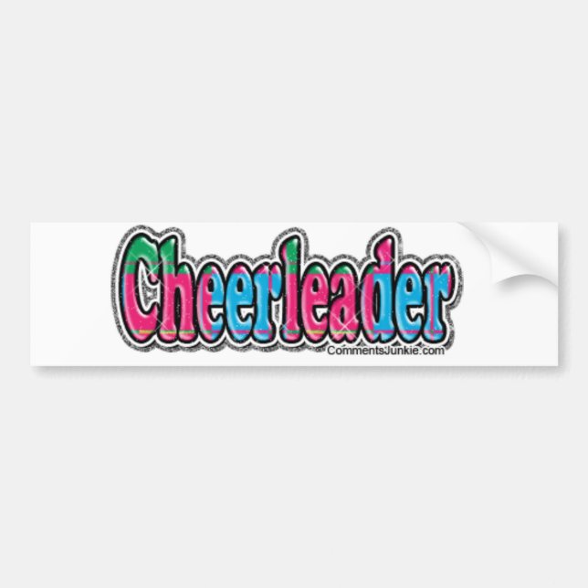 Adesivo Para Carro Cheerleader (Frente)