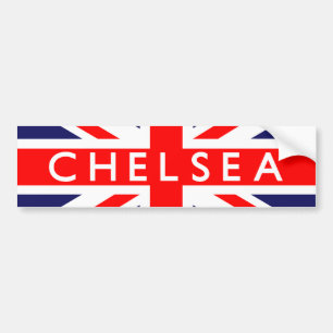 Adesivo Para Carro Chelsea: Bandeira Britânica