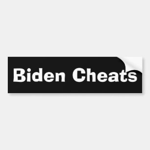 Adesivo Para Carro Cheque De Biden
