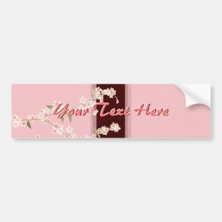 Adesivo Para Carro Cherry Blossoms Bumpersticker