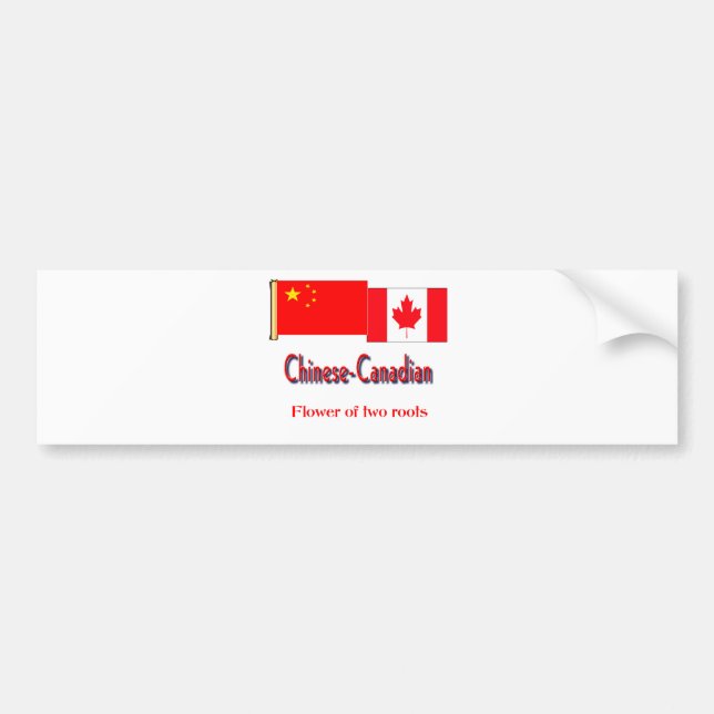 Adesivo Para Carro Chinese-canadian (Frente)