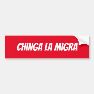 Adesivo Para Carro Chinga La Migra