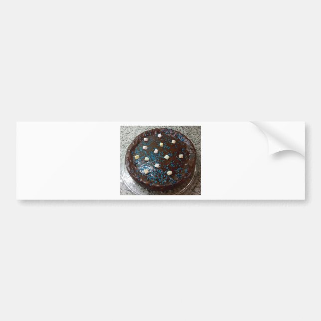 Adesivo Para Carro Chocolate cake (Frente)