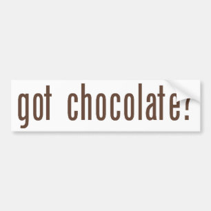 Adesivo Para Carro chocolate obtido?