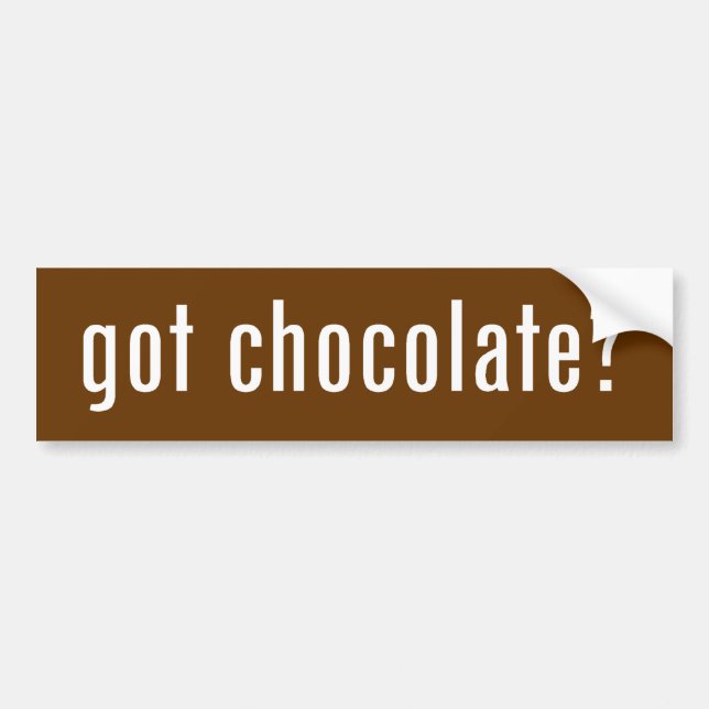 Adesivo Para Carro chocolate obtido? (Frente)