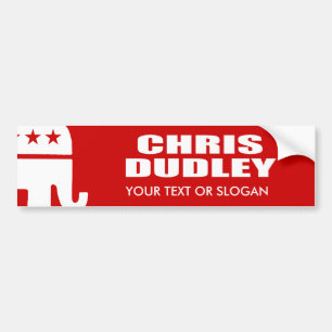 ADESIVO PARA CARRO CHRIS DUDLEY PARA O GOVERNADOR