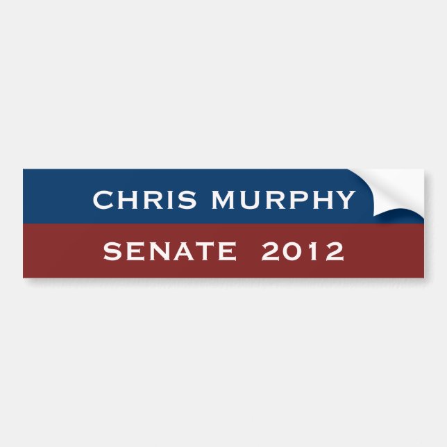 Adesivo Para Carro Chris Murphy para o autocolante no vidro traseiro (Frente)